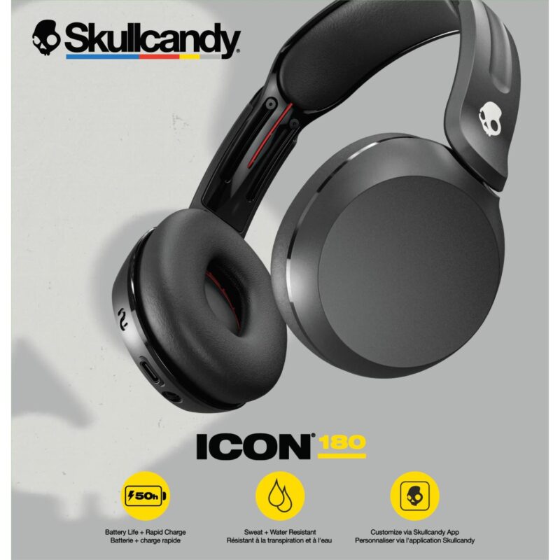 Skullcandy Icon 180 Bluetooth Headphones - 6
