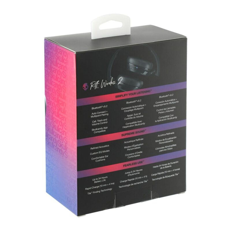 Skullcandy Riff 2 Bluetooth Headphones - 4